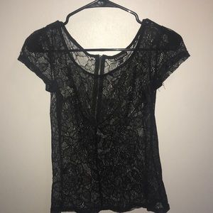 Express lace top. Xs.
